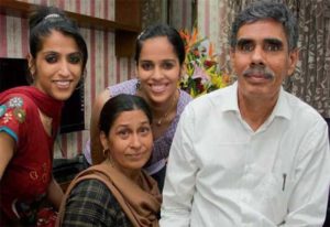 Saina Nehwal Family