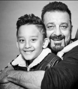 Sanjay Dutt and his Son
